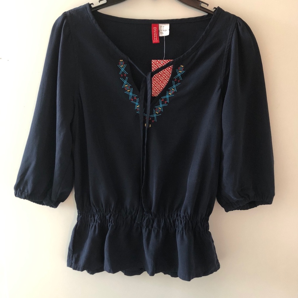 NWT H&M Blue Top